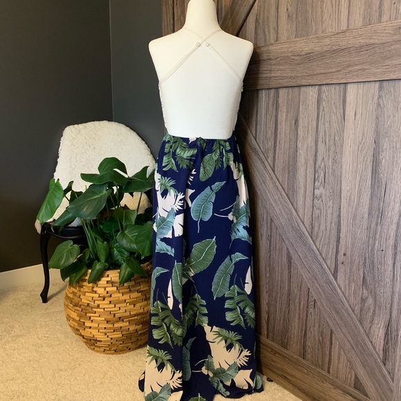 Cross Strap Open-back, High-Low Dress Small - Picture 5 of 11